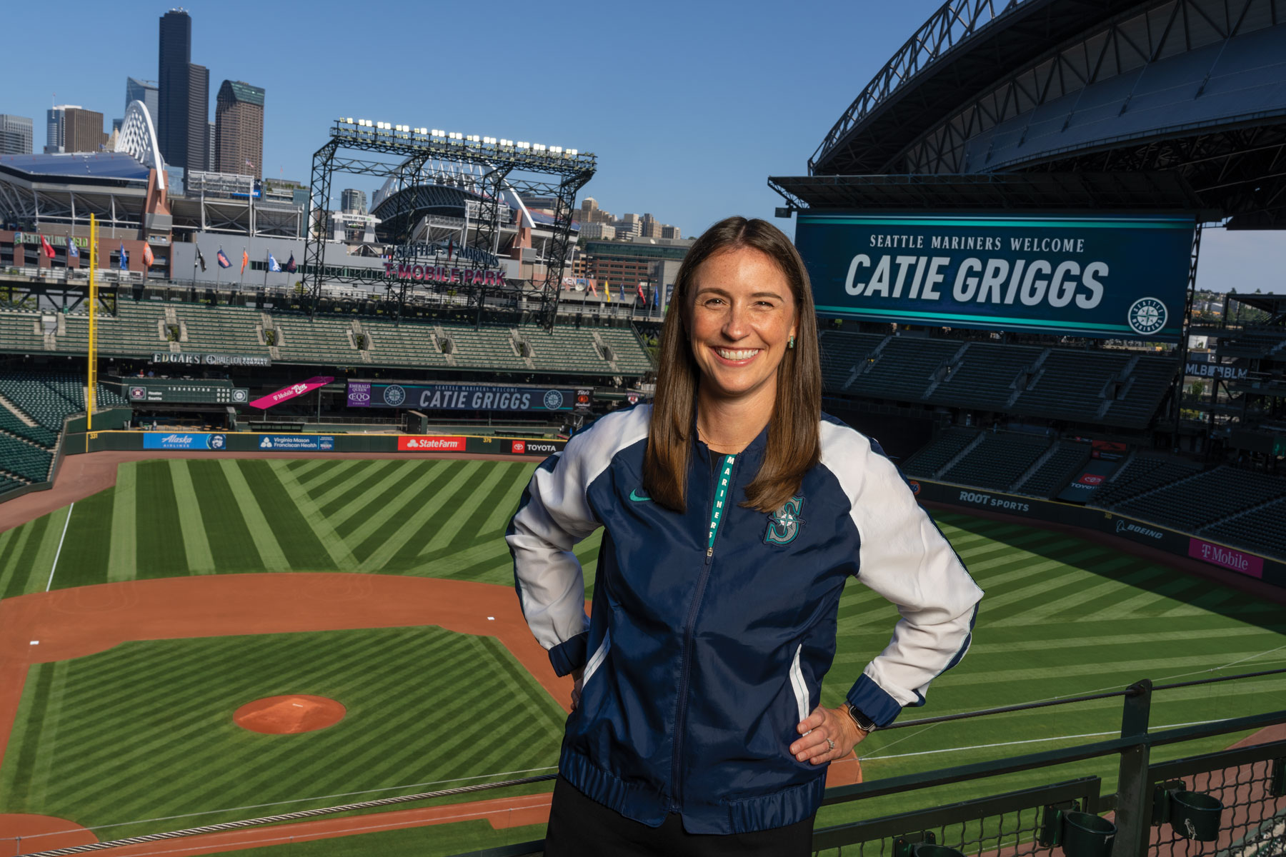 Sea Change: Mariners President Catie Griggs, the highest-ranking female  team executive in baseball, has a plan to revitalize the franchise