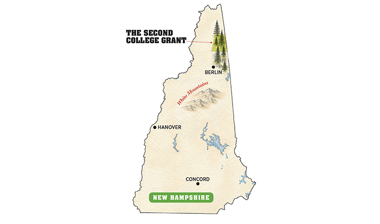 map of New Hampshire