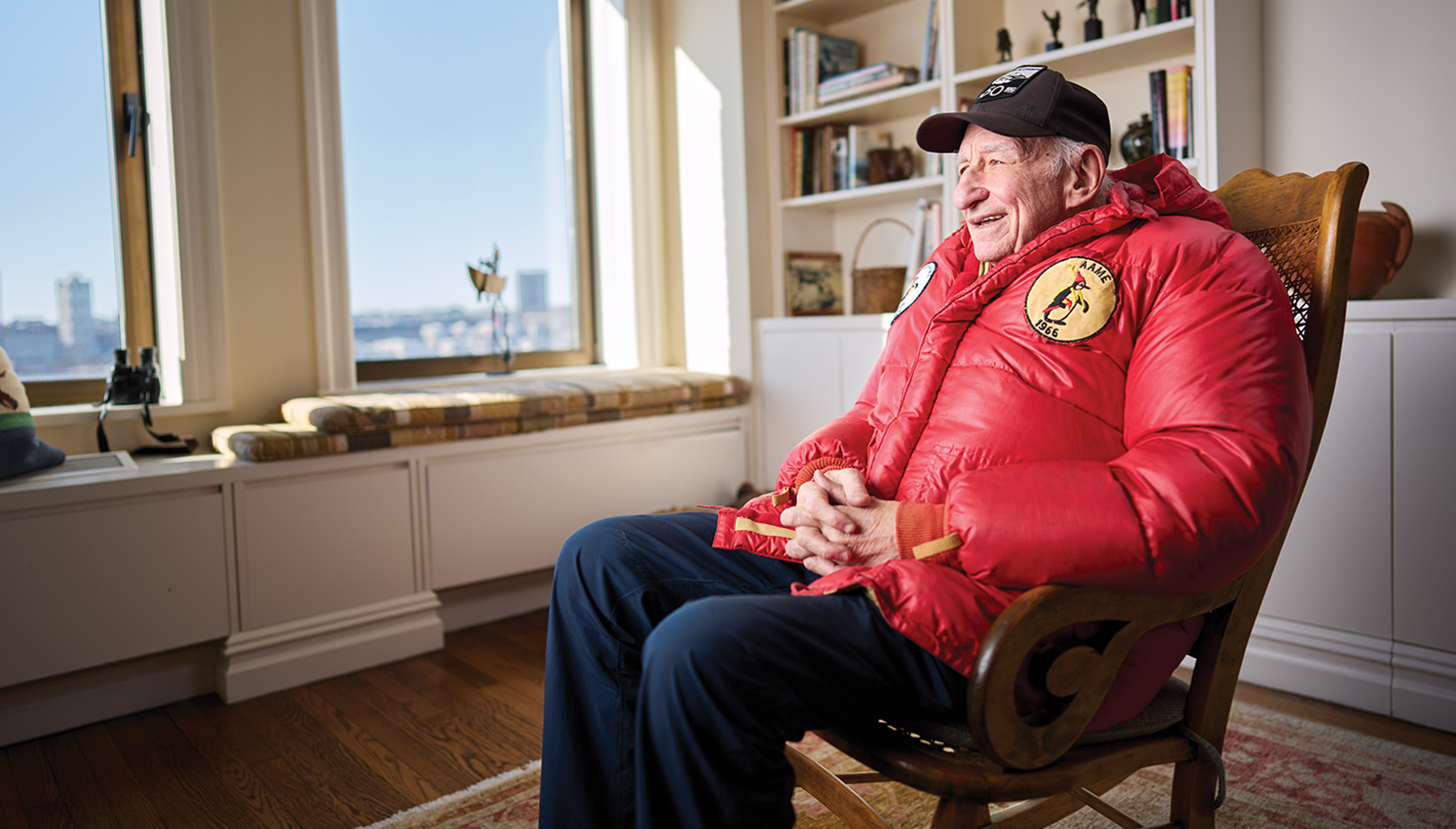 Man sitting in chair