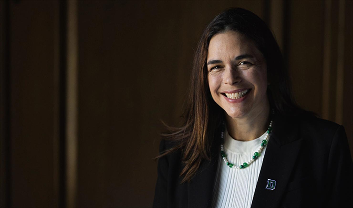 Headshot of woman wearing blazer