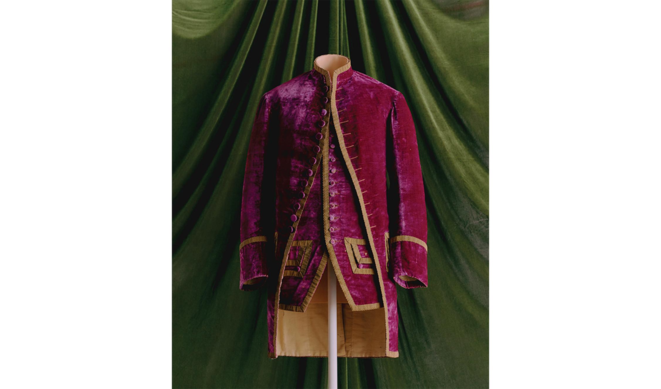 Maroon waistcoat