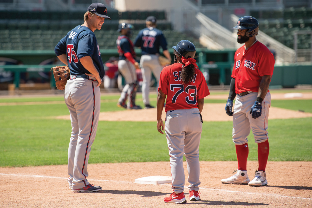 Bianca Smith quickly appeared on Red Sox radar for coaching