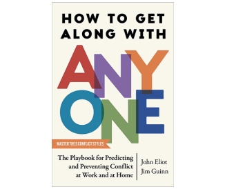 Book cover that says How to Get Along With Anyone