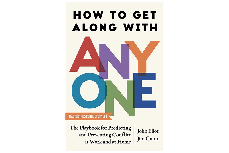 Book cover that says How to Get Along With Anyone