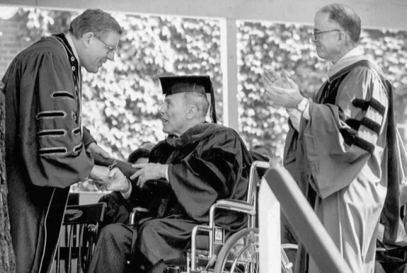 Alan Reich Honorary Degree President James Freedman Dartmouth