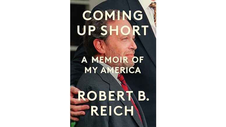 Book cover with man in suit