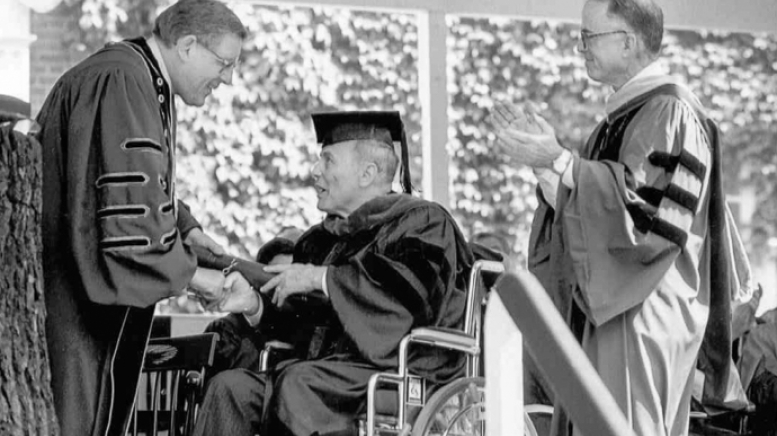 Alan Reich Honorary Degree President James Freedman Dartmouth