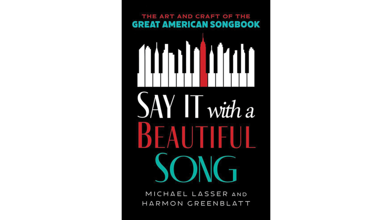 Book cover with piano keys