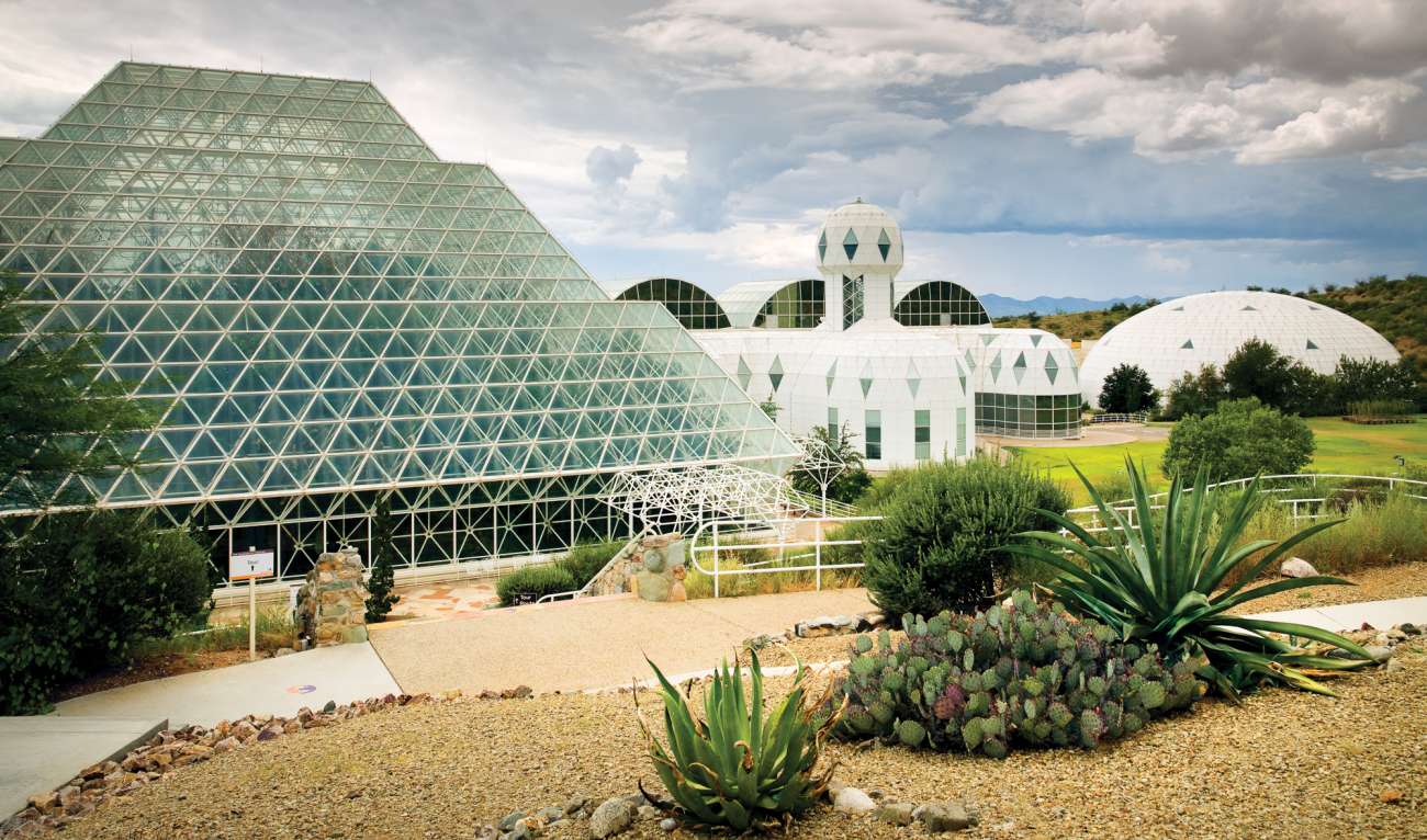 Photo of biosphere 2