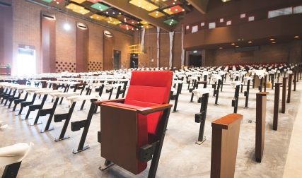 Chairs in auditorium