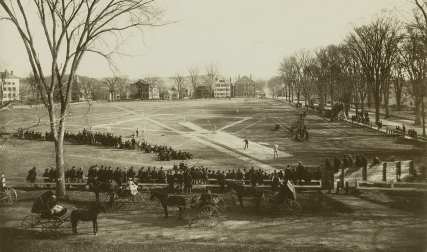 Baseball game in 1885