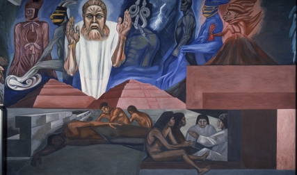 "Coming of Quetzalcoatl," Jose Clemente Orozco
