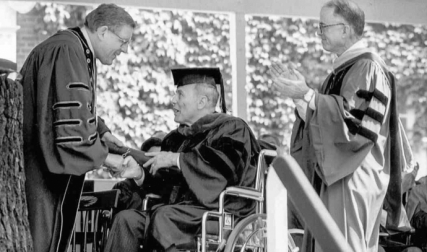 Alan Reich Honorary Degree President James Freedman Dartmouth