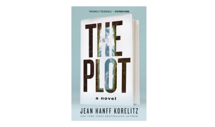 Book cover with text The Plot